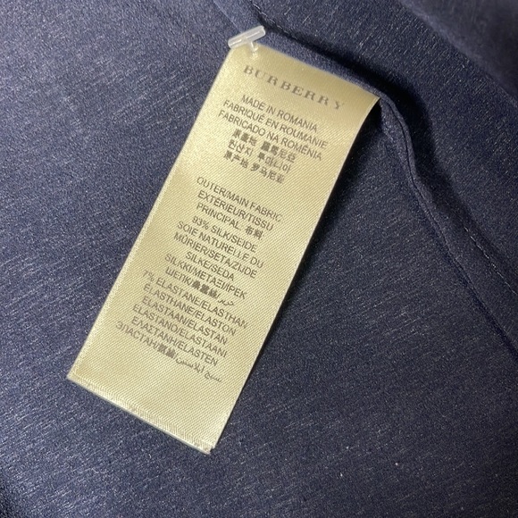 Burberry Silk Button Down Top - Picture 5 of 7
